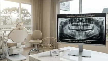 Raio-X odontológico faz mal? Entenda a segurança da tecnologia atual